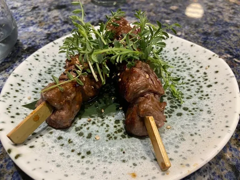 Beef Brochettes Teriyaki